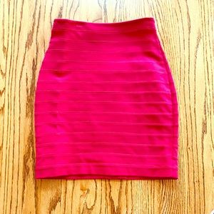 Skirt, red knit new with tags